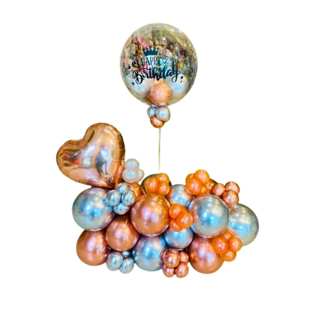 Happy Birthday Balloon Bouquet - 1PC