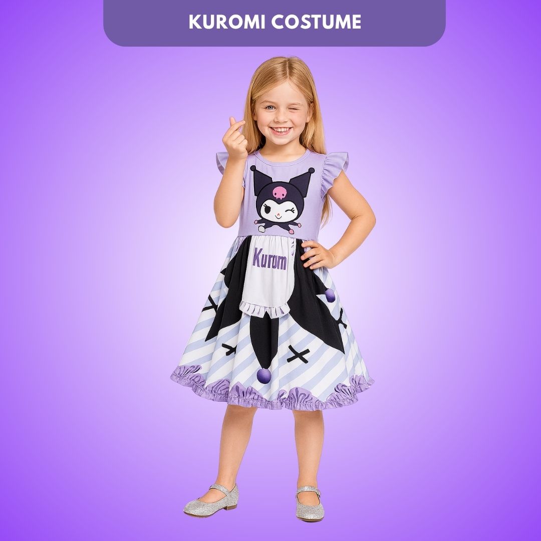 Sanrio Kuromi Costume from Hello Kitty for Kids
