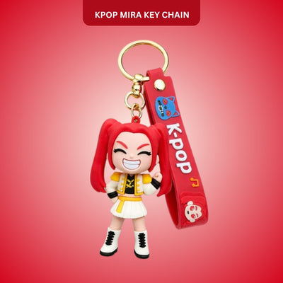 Kpop Demon Hunters Mira Keychain - Anime Bag Charm | Wanna Party - Image 1
