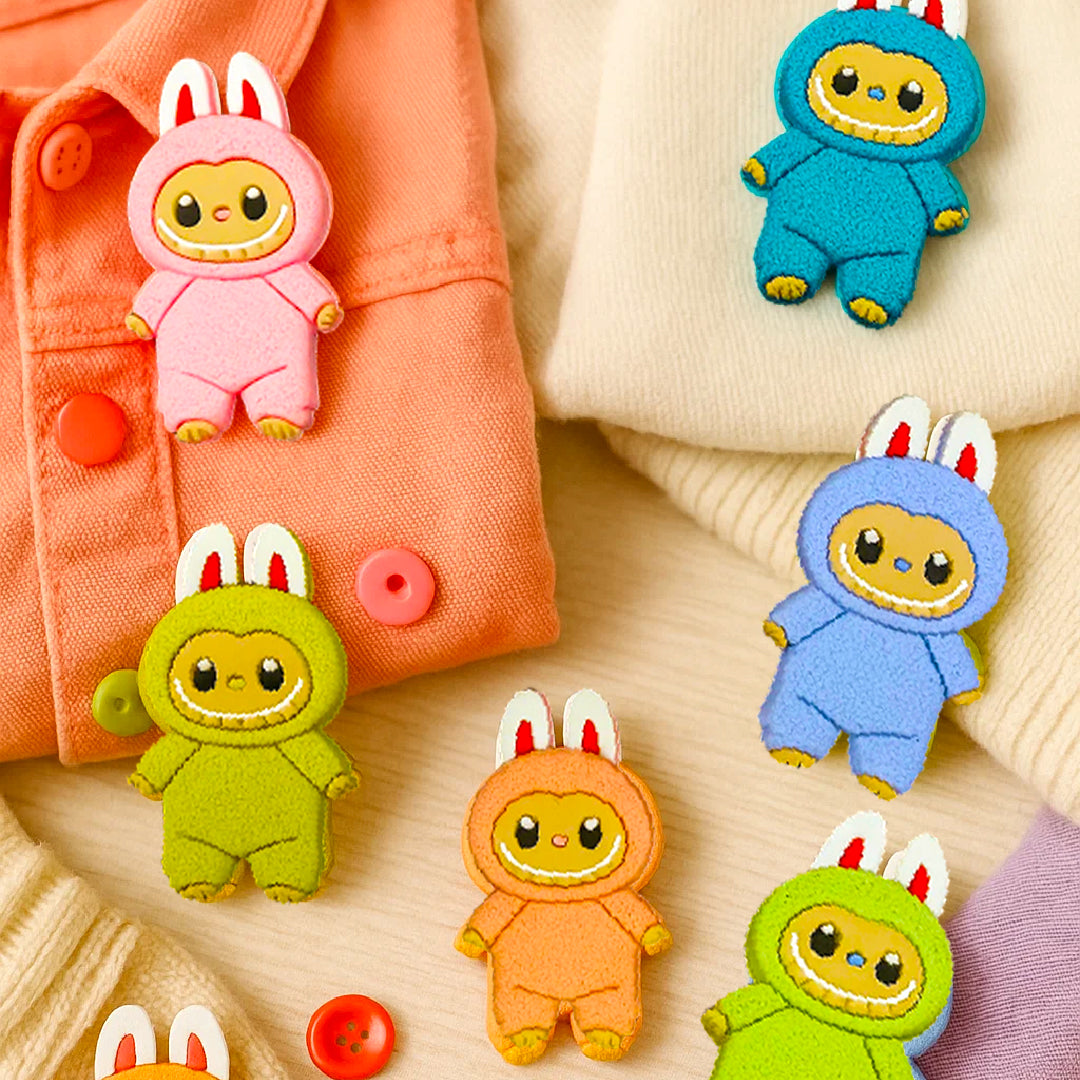 Labubu Shoe Charms - 6PC