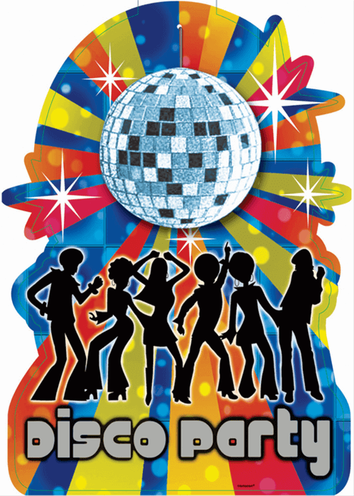 EMBELLISHED CUTOUT W/ DISCO BALL