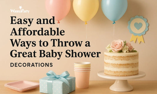 Easy And Affordable Ways To Throw A Great Baby Shower Decorations
