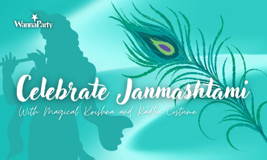 Dress Up Devotion: Celebrate Janmashtami With Magical Krishna and Radha Costume For Kids