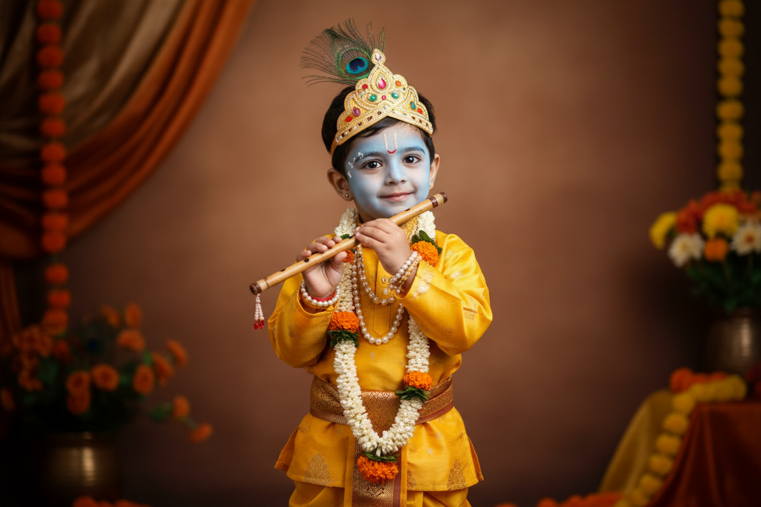 How to Celebrate Janmashtami at Home in India (Decoration + Jhula Ideas)