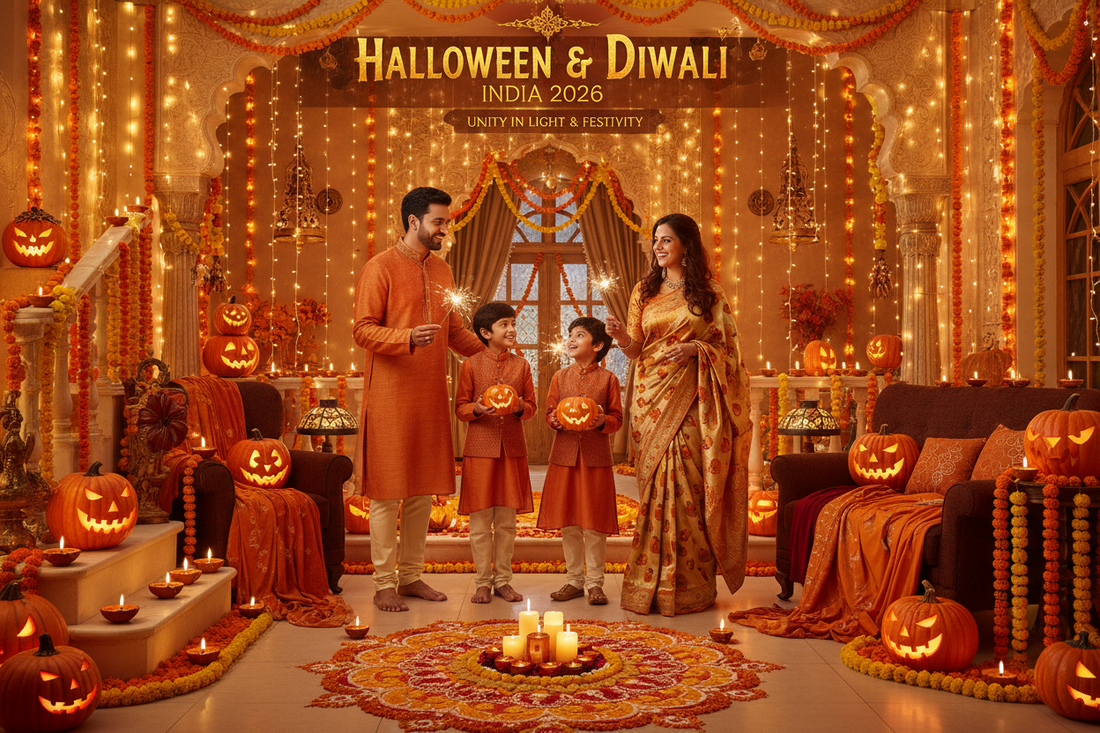 Halloween + Diwali Decoration Ideas 2026 — When Both Festivals Collide