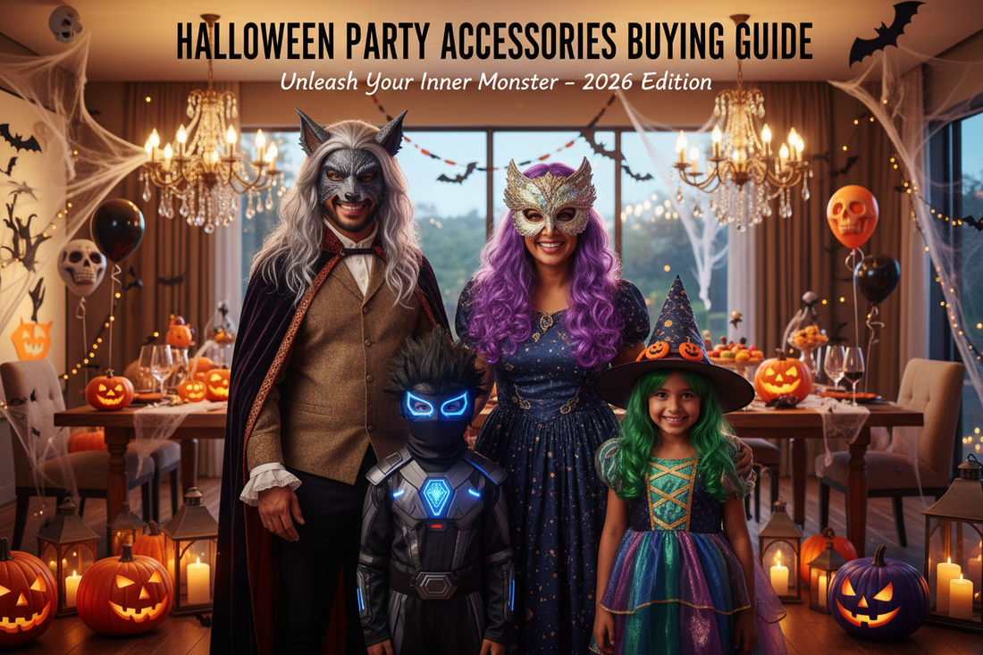 Halloween Accessories, Masks & Wigs India 2026 — Complete Buying Guide
