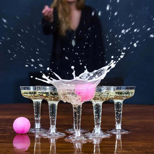 prosecco pong drinking game