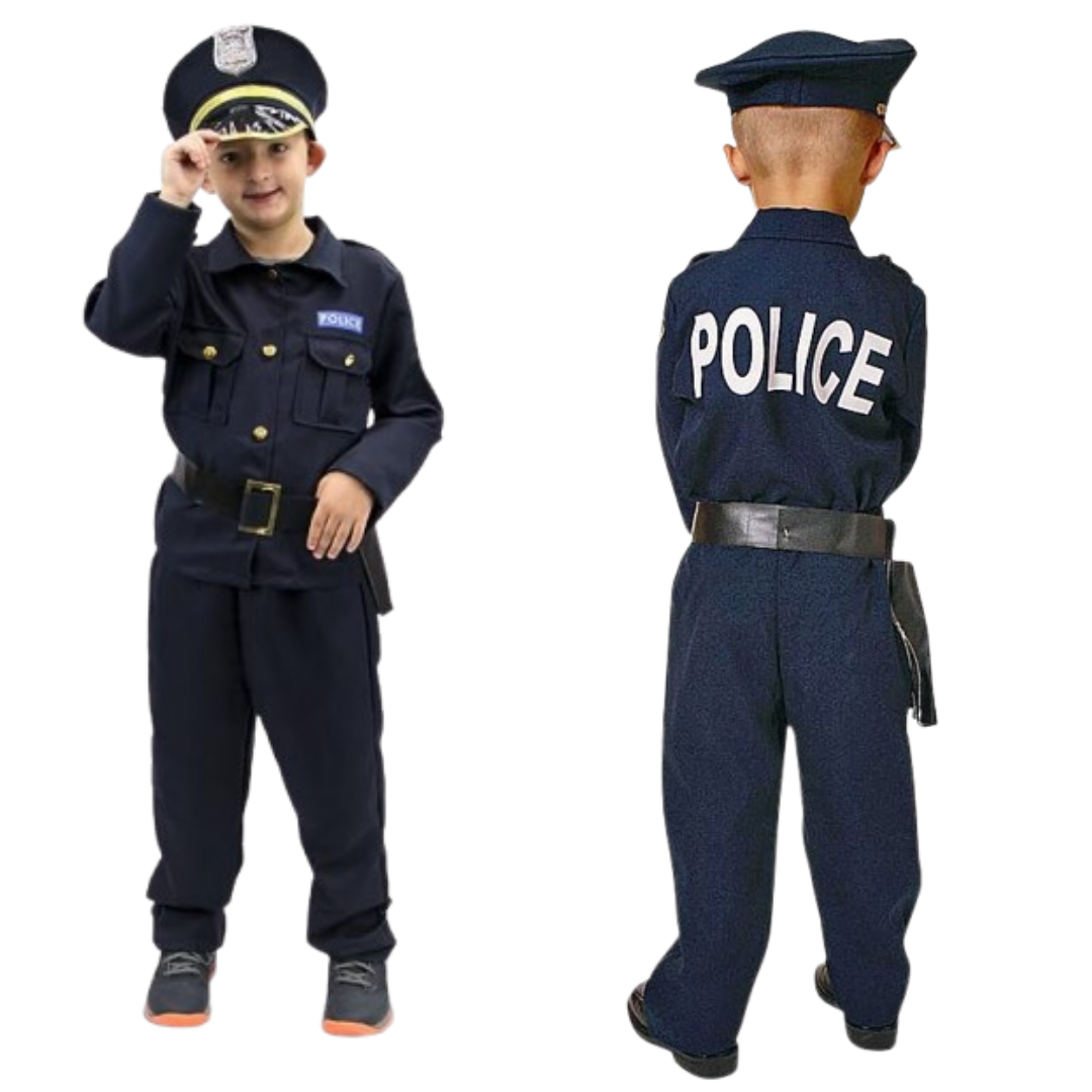 Police Costume for Kids - Wanna Party - alt