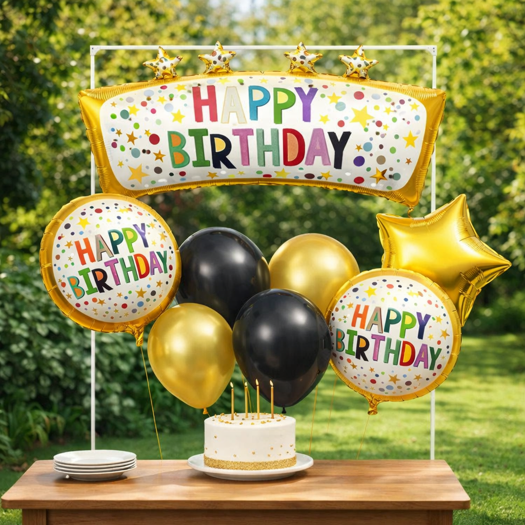 Helium Balloon Bouquets in delhi ncr by wanna party