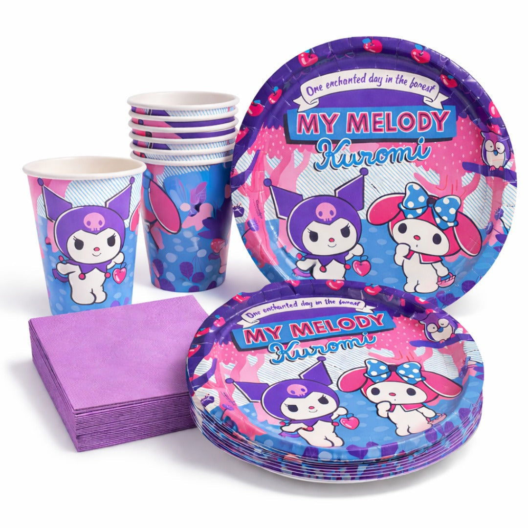 tableware combo kit by wanna party