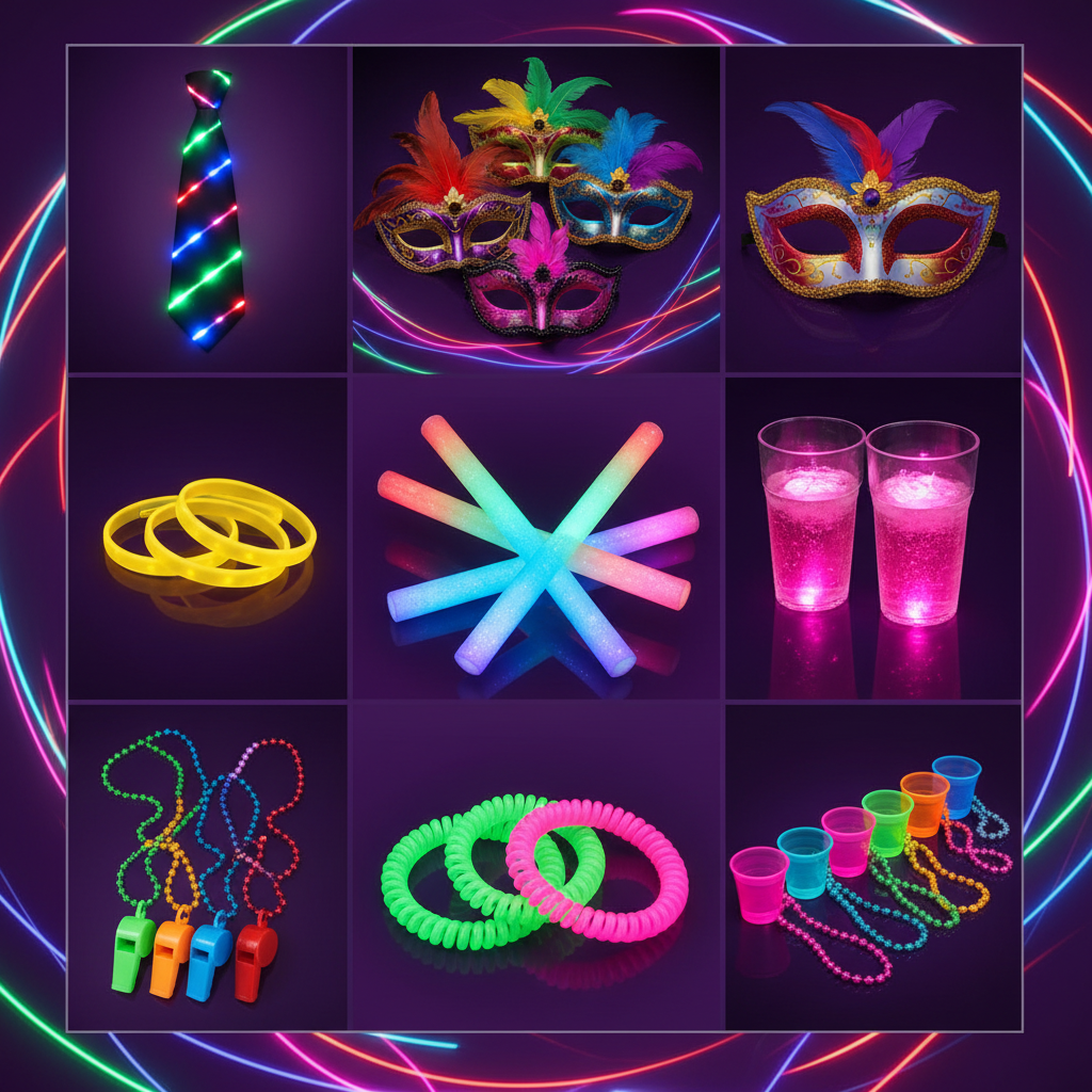 Party Supplies Collage
