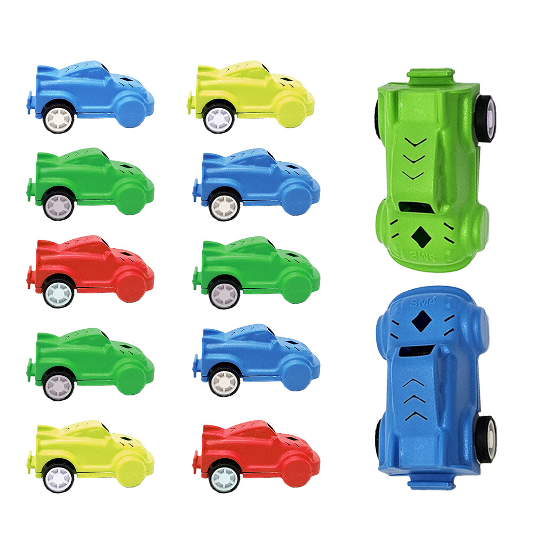 Mini Car Toys 10PC - Party Favor Pack for Kids | Wanna Party - Image 1
