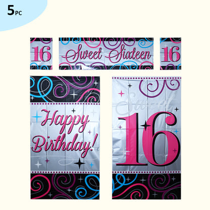 Sweet 16 Background Scene Setter