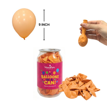 Macaron Pastel Orange Premium Latex Balloons 10" - 20PC