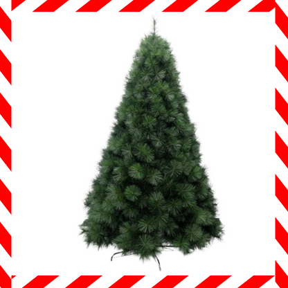 Artificial 6 feet Christmas Tree Xmas Tree with Solid Iron Metal Legs, Light Weight - 1PC