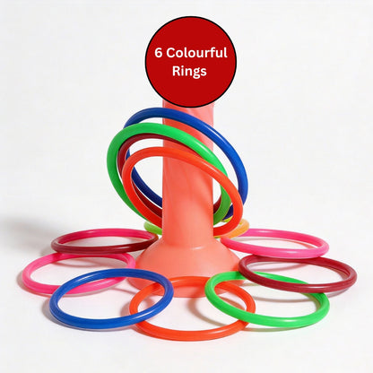 Bachelorette Party Toss Game with colorful rings