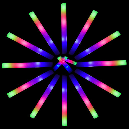 LED Foam Sticks for Cheering UV/Mehendi/Sangeet Party - 1PC