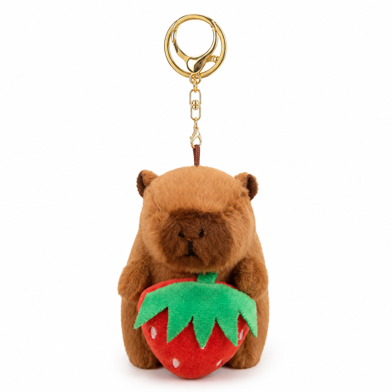 Capybara Strawberry Holding Flapping Clapband - 1PC