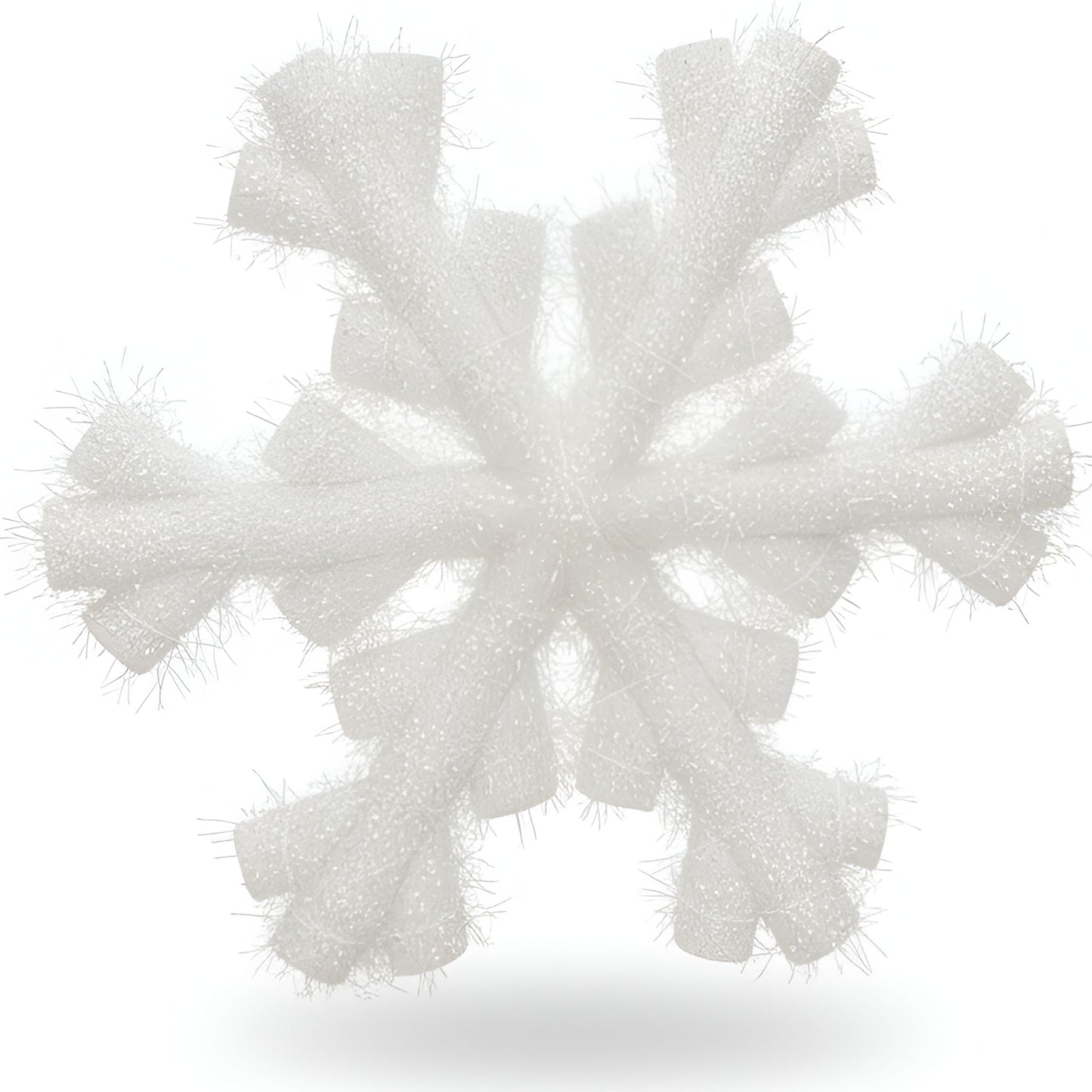 Foam Based Snow Flakes 10" - 1PC