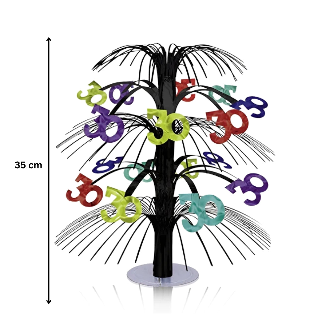Happy 30th Birthday Table Centerpiece -  14 inches -1PC