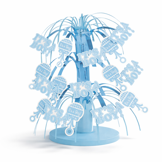 It’s a Boy Cascade Centerpiece