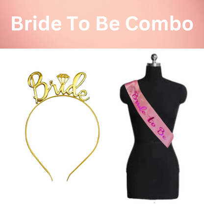 Bride To Be Sash & Tiara Set – Bachelorette Party Accessories