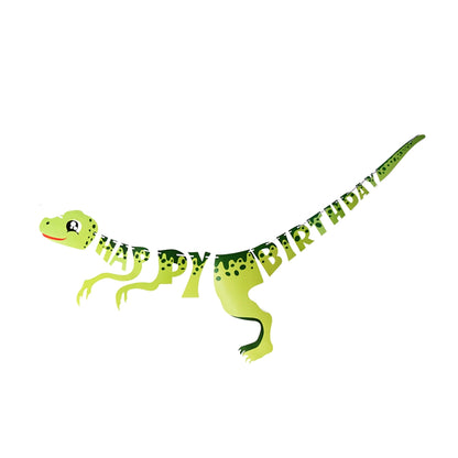 Dinosaur Birthday Banner