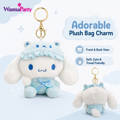 Cinnamon Roll Plushy Key Chain - 1PC
