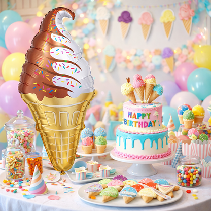 Icecreame Cone Balloon 41"P40