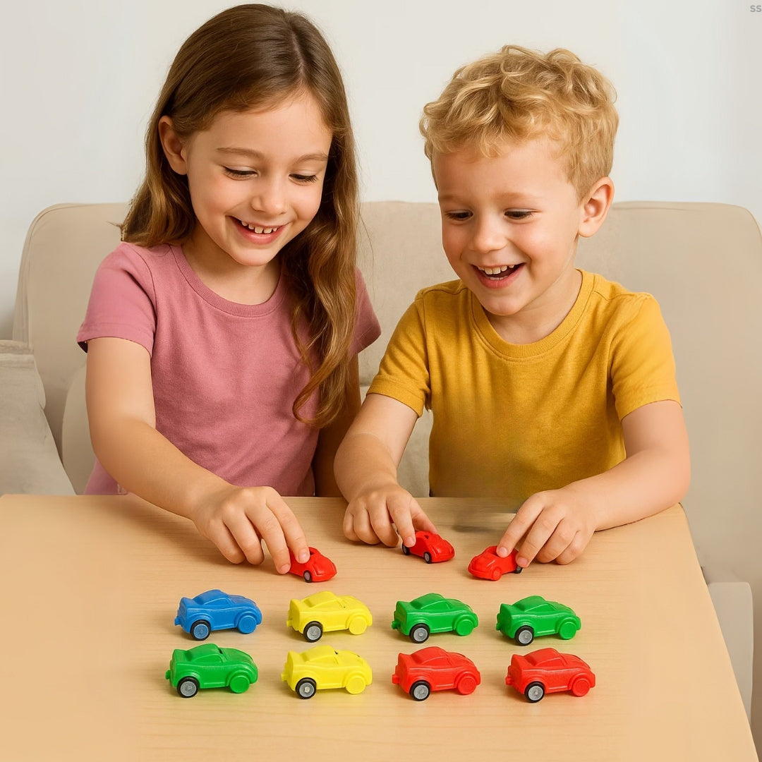 Mini Car Toys 10PC - Party Favor Pack for Kids | Wanna Party - Image 2