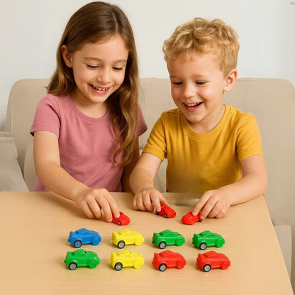 Mini Car Toys 10PC - Party Favor Pack for Kids | Wanna Party - Image 2