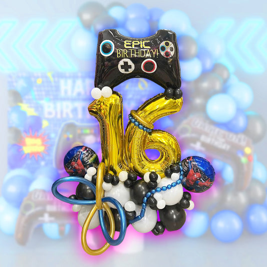 Happy 16th Birthday Ballon Bouquet