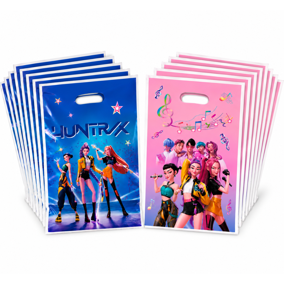 Blue Pink Korean Pop Goodie Bags - 20PC