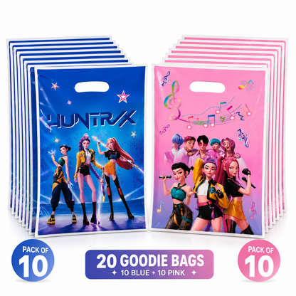 Blue Pink Korean Pop Goodie Bags - 20PC