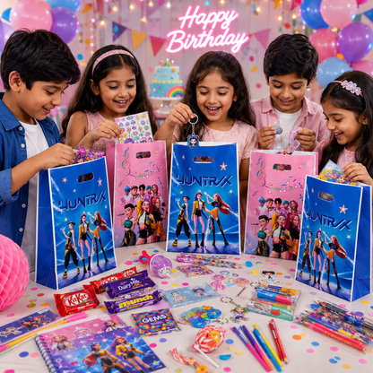 Blue Pink Korean Pop Goodie Bags - 20PC