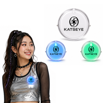 Katseye Inspired LED Light-Up Badge - 1PC
