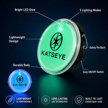 Katseye Inspired LED Light-Up Badge - 1PC