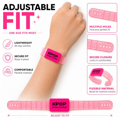 KPOP Demon Hunters LED Wrist Band - 1PC
