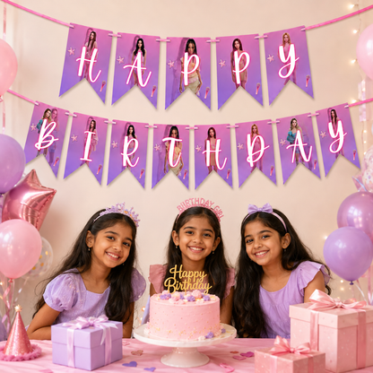 Katseye Inspired Happy Birthday Banner
