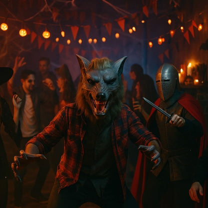 Halloween Werewolf Mask - 1PC