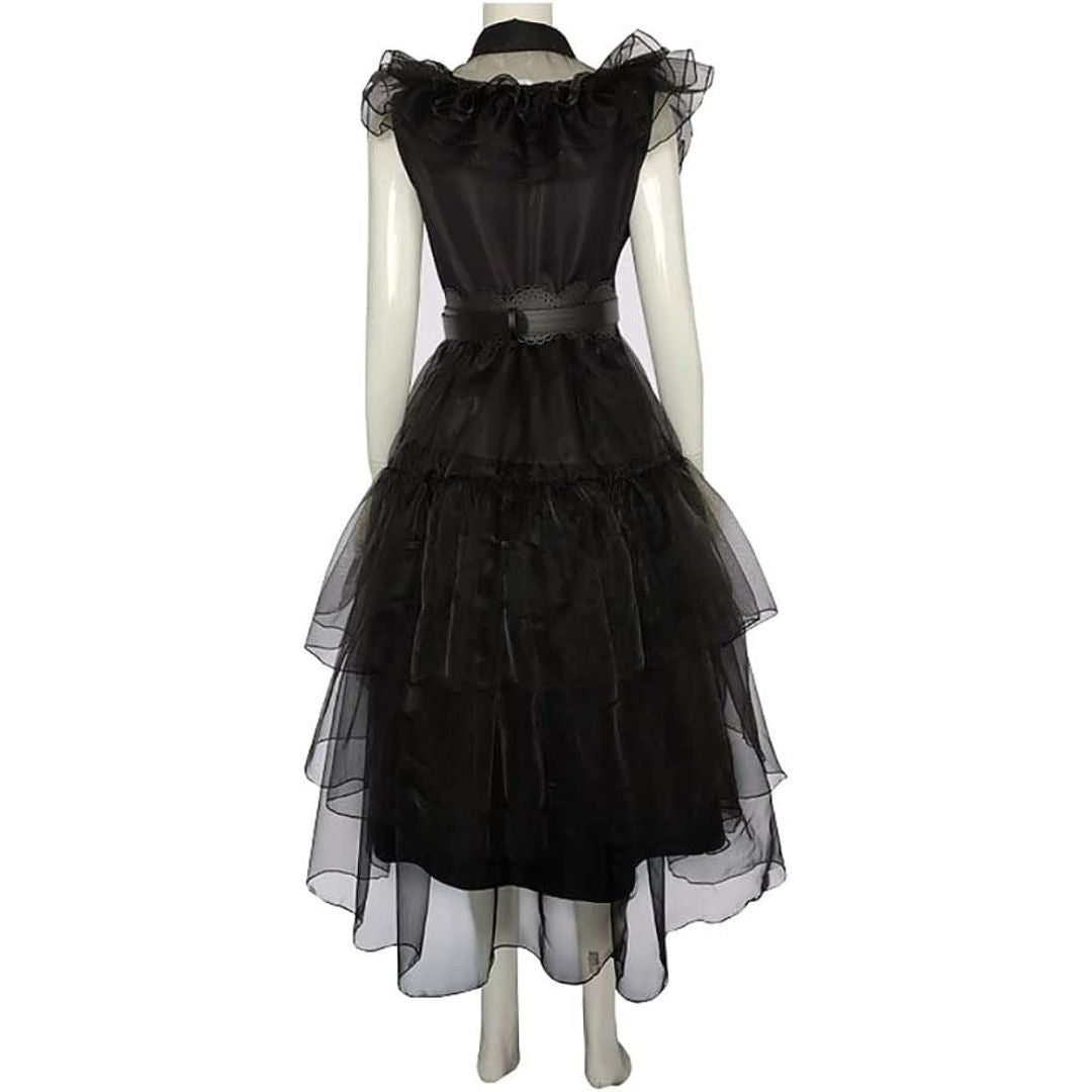 The Adams Family Wednesday Halloween Costume for Kids Size Age 7 to 9  Size L