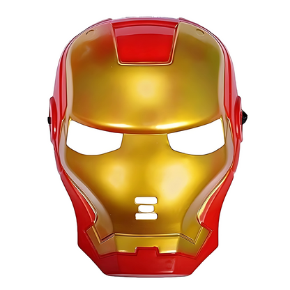 Muscular Iron Man Costume With Mask for Kids Age 7 to 9 - Size XL