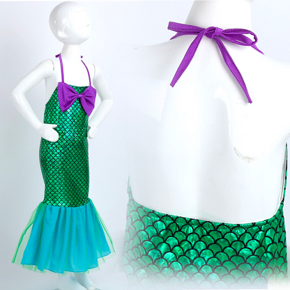 Mermaid Costume for Kids Age 3 to 5 -  Size S