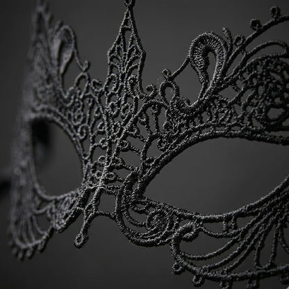 3 Pcs Party Masks Set - Lace Eye Mask & Masquerade Masks for Men & Women