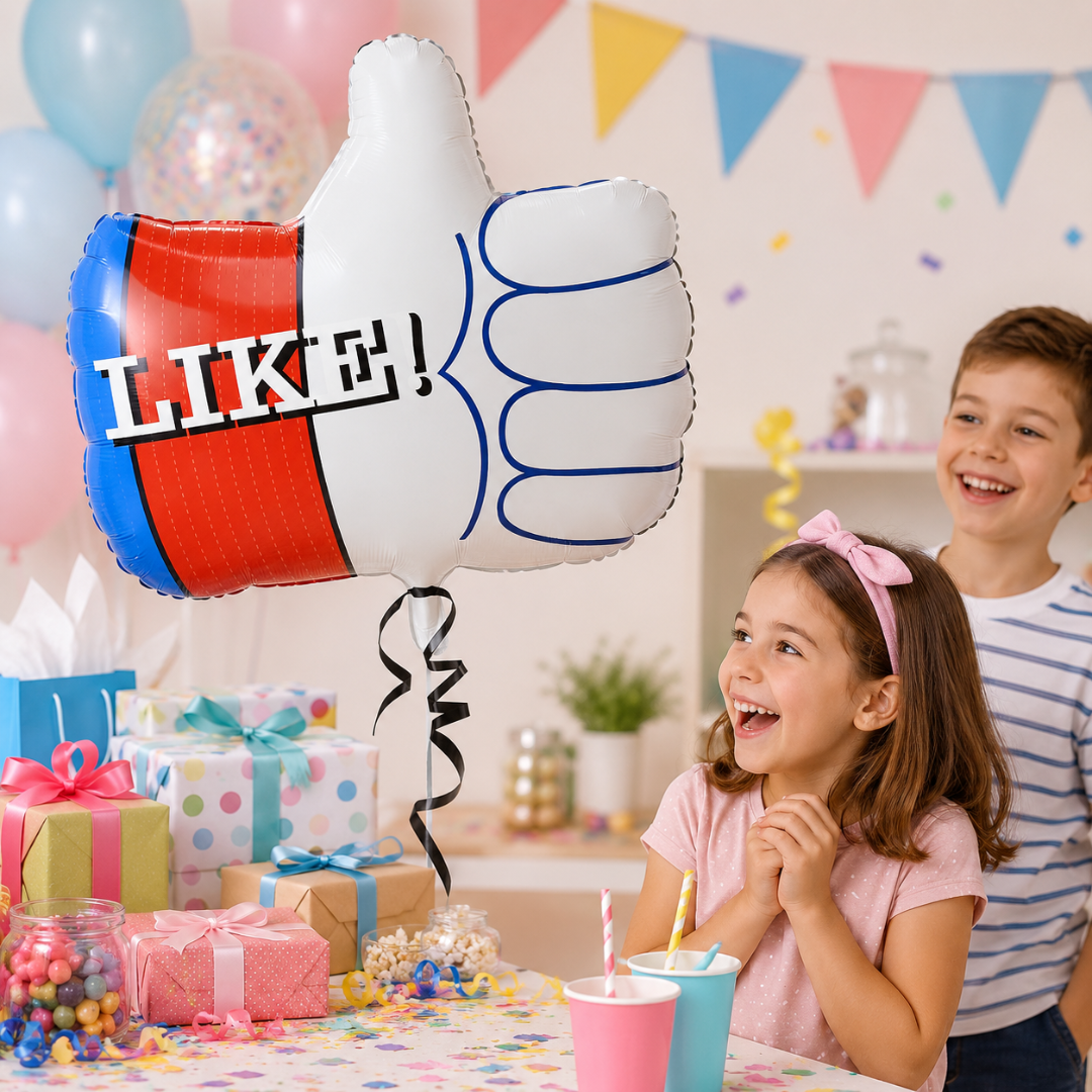 Like Thumbs Up Foil Balloon