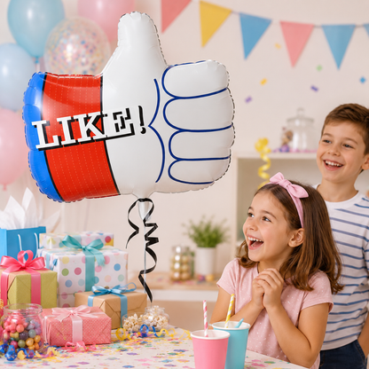 Like Thumbs Up Foil Balloon