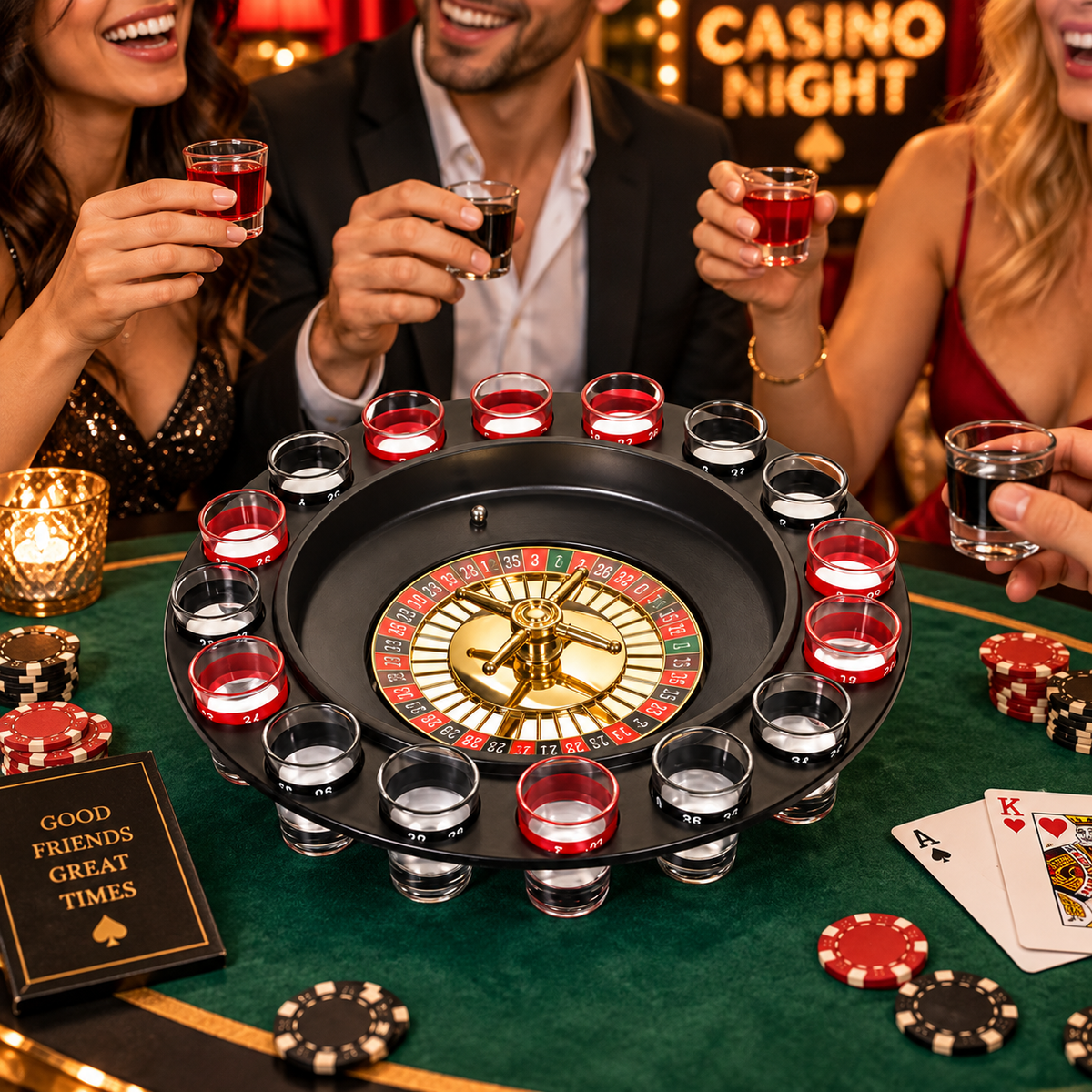 Drinking Roulette Game - Size - 12 inches