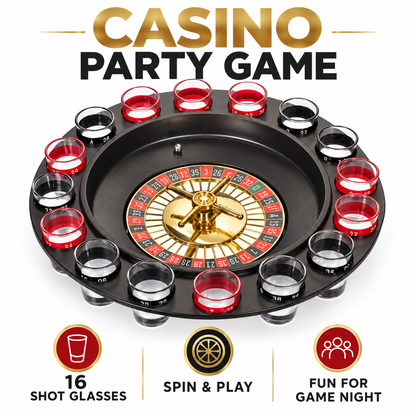 Drinking Roulette Game - Size - 12 inches
