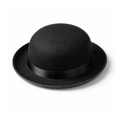 Mr. Smart Black Hat for Adults