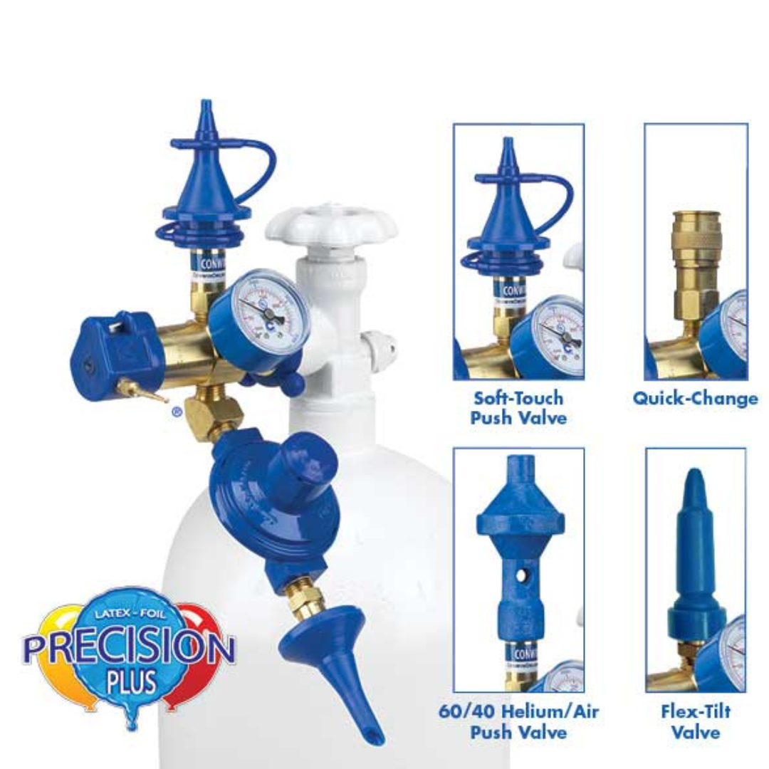 Precission Plus Conwin 60/40 Helium Regulator - 1PC